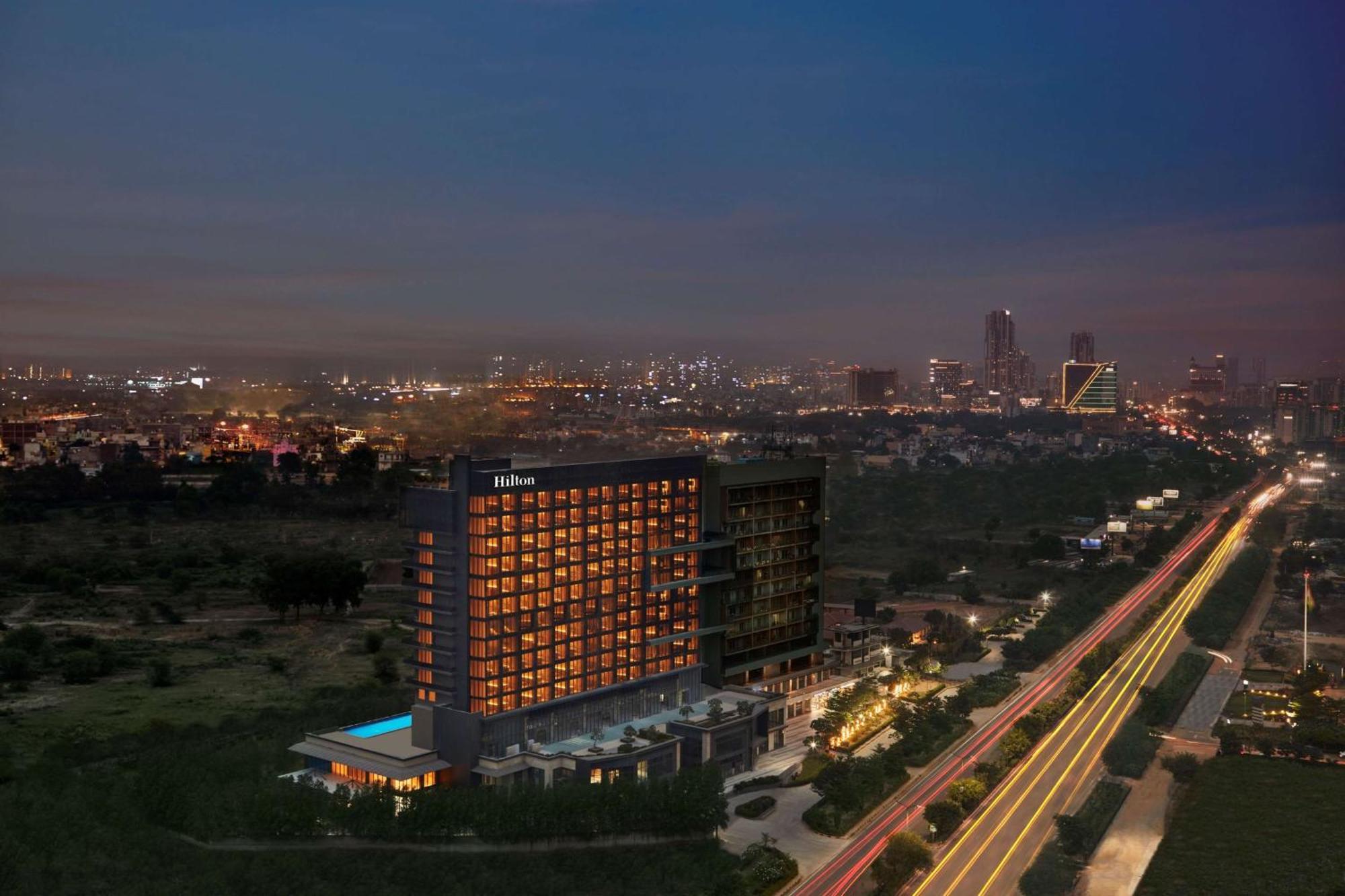 Hilton Gurugram Baani City Centre Gurgaon Buitenkant foto