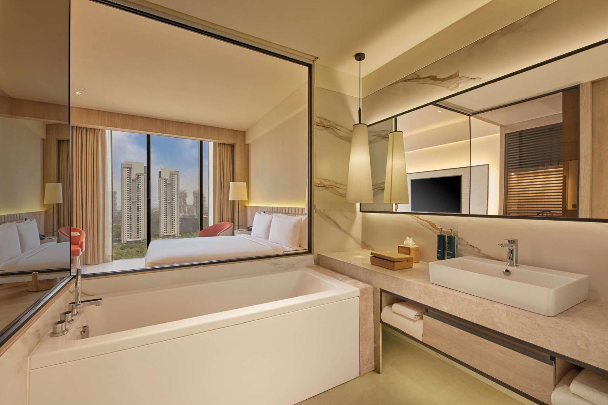 Hilton Gurugram Baani City Centre Gurgaon Buitenkant foto