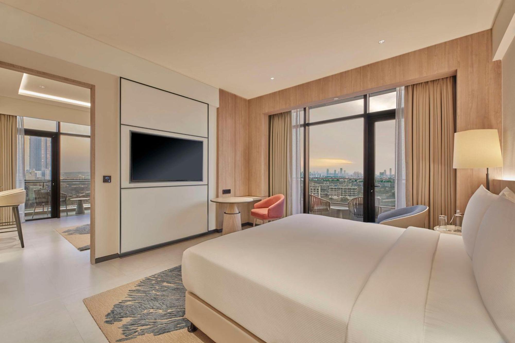 Hilton Gurugram Baani City Centre Gurgaon Buitenkant foto