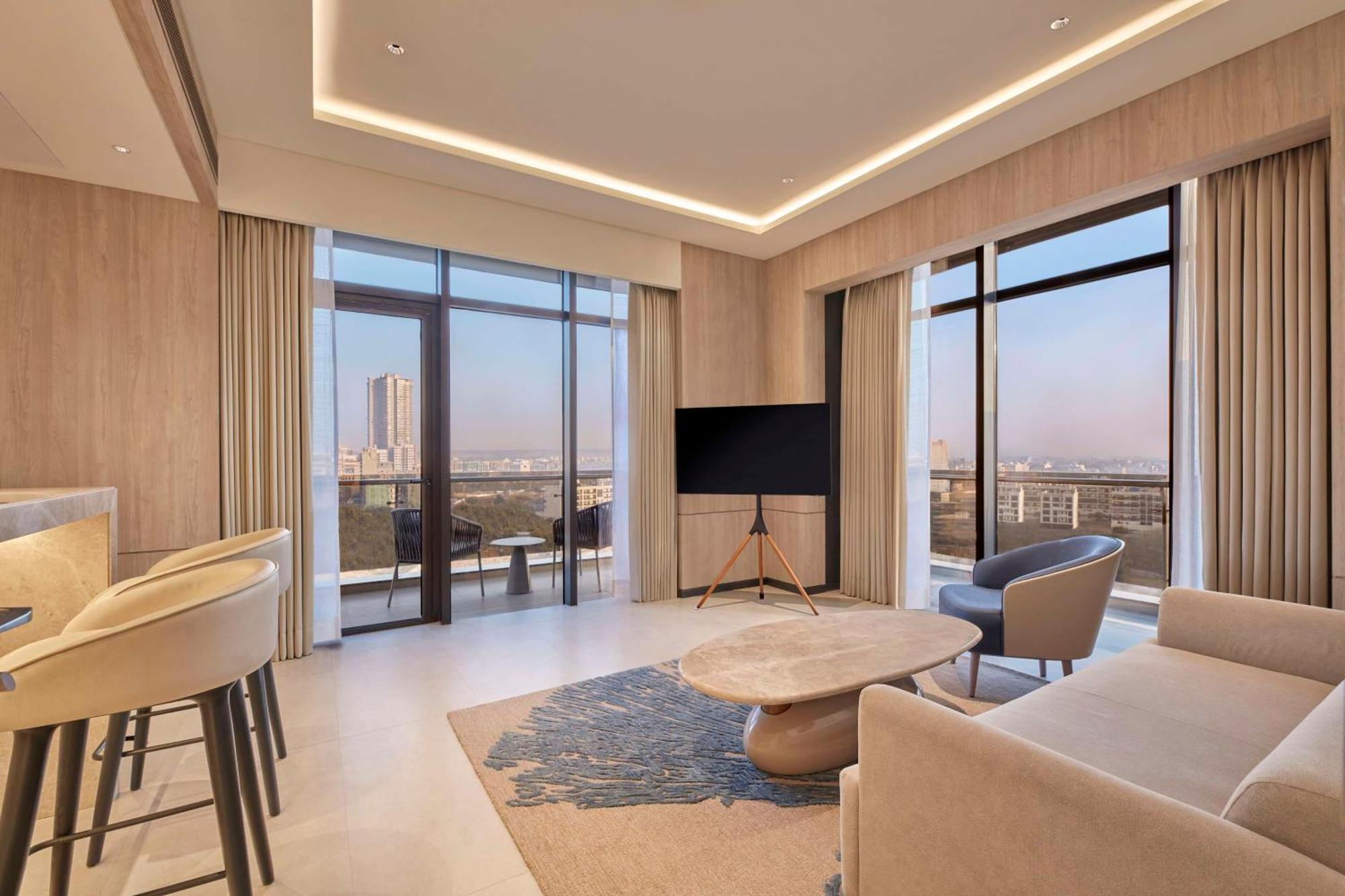 Hilton Gurugram Baani City Centre Gurgaon Buitenkant foto